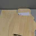 BABESIDE 3 Pcs Baby Doll Crib Set for Dolls up to 16 Inch, Wooden Baby Doll Accessories Babydoll Bed Dolls Cradle with Bedding Set for Kids Pretend Play Toys, Wood Doll Crib