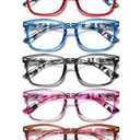 CCVOO Reading Glasses for Women/Men, Eyeglasses, Blue Light Readers for Women/Men, Computer Eye Glasses, Cheaters +2.5