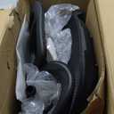 Ergonomic Office Chair with 5-Level Adjustable Backrest,Adaptive Lumbar Support,3D Adjustable Headrest, 3D Armrests,Breathable Mesh Cushion with Retractable Footrest