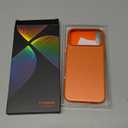 TORRAS Magnetic Slim-Fit for iPhone 17 PRO MAX Case, Ultra-Thin 17 ProMax Phone Case Compatible with MagSafe, Light Anti-Scratch Matte Hard PC Bayer 6.9 inch OriginFit, Glossy Orange