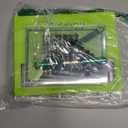 KEYYOU Lash Extension Kit 3D Effect Volume Lash Clusters Kit 120pcs D Curl Waterproof Kit DIY Eyelash Extension Kit with Bond and Seal Lash Glue Remover Lash Applicators (Kit-PuffSilk V3D05-8-18MIX)