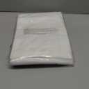 Elrene Home Fashions Continental Solid Texture Water, Stain & Wrinkle Resistant Tablecloth, 60"X84" Oval, White