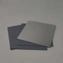 Gisafai 4 Pcs 304 Stainless Steel Sheets Stainless Steel Plates Mirror Surface Polishing Finish Stainless Steel Shim Plates Metal Sheets for Crafts Kitchen DIY Making (11.81 x 11.81 x 0.016 Inch)