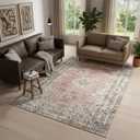 nuLOOM Teja Peach Medallion Washable Area Rug, 8' x 10'
Nuloom Teja Medallion 8' x 10' Machine Washable Area Rug for Living Room Bedroom Dining Room, Peach