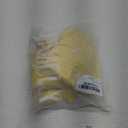 Seamolly Solid Color Textured Shell Decor Halter Triangle Cheeky Bikini Set Yellow M