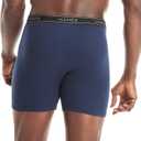 Hanes mens Underwear Boxer Briefs Pack, Cool & Breathable Cotton Moisture-wicking Underwear for Men, No Ride Up