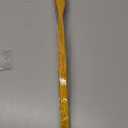 ITCHY-BAN Oversized Wooden Back Scratcher: 18'' Extended Curved Handle for Better Reach, Handcrafted to Perfection, Instant Itch Relief, Gentle on Skin Leave No Scratch Marks (Yellow)