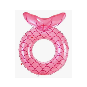 Inflatable Swimming Ring, Cute Pool Float Tube Decorations Swim Tubes Outdoor Pool Beach Water Floats Party Supplies Floaties