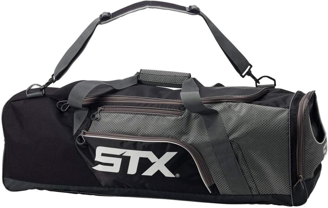 STX Lacrosse Challenger Lacrosse Equipment Bag (42-Inch, Black)