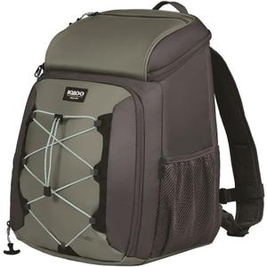 Igloo Backpack Coolers | Insulated Soft Sided Cooler Bag, 30 can