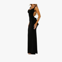 2024 New Women's Fashion Camisole Sexy Backless Slim Fit Hip Hugging Dress for Women, M