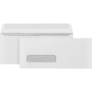 500#9 Single Window Security Envelopes, Thick Gummed Seal, Designed for Secure Mailing of Payroll Checks, QuickBooks Invoices, Return Mail, and Business Statements - 3 7/8 x 8 7/8