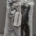 takyu Phone Lanyard, 2 Pack Adjustable Cell Phone Lanyard Crossbody Neck Strap & 2 Pack Phone Wrist Strap with 2 Pcs Tether Tabs Compatible for iPhone Android Smartphones-Black Grey