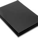 Falling in Art 24x36 Corrugated Plastic Board, 3 Pack Coroplast Plastic Sheet, 3/16 Inch Thick Black Double-Sided Blank Poster Board for Indoor and Outdoor Use