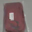 QD-Tizer Red Color Long Silky Straight Wigs with Bangs Synthetic No Lace Wig for Fashion Women Heat Resistant Natural Looking Hair Wig for Party Cosplay