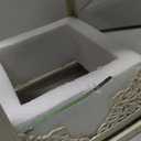 NEEDOMO Large Lanterns Decorative Indoor, 14'' Vintage Outdoor Lanterns with Clear Glass, Metal Candle Holder Lantern Rustic Farmhouse Shelf Decor for Indoor Outdoor Events Wedding and Party