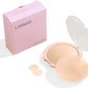 Lolaura Nipple Covers for Women, Reusable Silicone Pasties, Invisible Breast Petals, for Strapless Dresses, with Travel Box