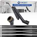 For Miele C1 C2 C3 Vacuum Attachments Accessories for High Ceilings, Venetian Blinds, Fans, Cobwebs & High Up Spaces: : 4 Pack Vacuum Extension Wands, Flexible Dust Brush, Horse Hair Dusting Brush