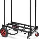 Pyle Adjustable Professional Equipment - Compact 8-in-1 Folding, Foldable and Lightweight, Hand Truck/Dolly/Platform Cart, Extends Up to 27.52'' to 44.25'' - Pyle PKEQ48