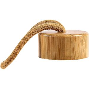PROBTTL Bamboo Lid for 32 Oz Motivational Glass Water Bottles - Durable, Stylish and BPA - Free, Bamboo Top Replacement Cap for 1.45-inch Wide Mouth Water Bottles