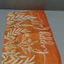 Happy Fall Lumbar Decorative Throw Pillow Cover 12 x 20, Autumn Leaves Orange Rectangle Cushion Case Decor, Farmhouse Thanksgiving Home Decoration for Sofa Couch