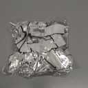 5 x 2PCS Hair Bows for Girls White Bowknot Hair Clips BarrettesLeather Bows with Long Tail Hair Accessories for Girls Toddlers Teens Kids