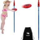 Juegoal Outdoor Flying Disc Game Set, Yard Games Set, Outside Fun Disc Toss Game for Beach Lawn Backyard Park Camping