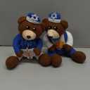 TURNMEON Hanukkah Decorations - 2 Pack Chanukah Plush Bear Doll Hold Menorah & Dreidel,Hanukkah Gnomes Home Indoor Holiday Party Decor Chanukah Ornaments Table Hanukkah Gifts Idea