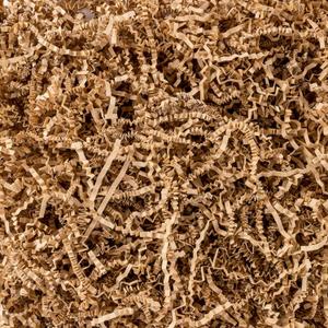 Sukh 5OZ Paper Shred Filler - Crinkle Cut Paper Shred Filler Shredded Tissue for Christmas Halloween Thanksgiving Birthday Easter Wedding Gift Basket Filler Raffia Grass Paper Stuffing Decorative Craft Box Bags Wrapping Supplies (Kraft)