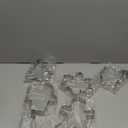 6 Pcs Large Halloween Cookie Cutters 8" Stainless Steel Metal Halloween Baking Cookie Molds for Holiday, Ghost, Bat, Pumpkin, Witch's Hat, Scared Cat, Skull