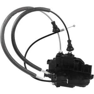 X AUTOHAUX Replacement Rear Right Passenger Side Power Door Lock Actuator Motor with Cable for Hyundai Sonata 2007-2010 Door Latch Actuator Assembly Replace No.814203K500 Black