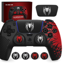 Darno Anti-Slip Silicone Skin for Ps5 Controller, Ps5 Controller Accessories, Soft Protective Cover Case for PlayStation 5 Control Grip with Touch Pad Stickers 