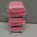 3 x MGZNMTY Carrying Case and Silicone Case for Bitzee Magicals Interactive Toy Digital Pet and Protective Skin Cover for New Bitsy Electronic Virtual Pet (Pink)