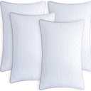 MOLCLCUY Bed Pillows King Size Set of 4,Hotel Collection Pillow for Side and Back Sleepers,Super Soft Down Alternative Microfiber Filled (King4 PCS)