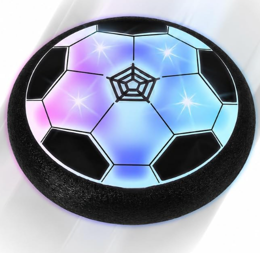 Hover Soccer Balls, Light Indoor Outdoor Soccer Game Gift for Boy Age 6 7 8 9 10 11 12 Years Old Christmas Birthday Party Present