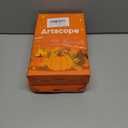 2 x Artscope Halloween Decorative Throw Pillow Covers 18x18 Inch Set of 4, Ghost Trick or Treat Pumpkin Sweet But Spooky Outdoor Farmhouse Pillow Cases for Home Sofa Couch-Orange