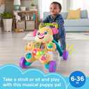 Fisher-Price Baby Toy Laugh & Learn Smart Stages Sis Walker with Educational Music Lights & Activities for Infants Ages 6+ Months