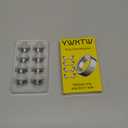 YWXTW [Invisible Grips for Oura Ring Size Adjuster, Waterproof Adhesive Guard Compatible with Samsung/Ultrahuman Ring, Thinner Sizers for Smart Ring, 8 Pack (Small, Silver)