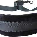 Xinlink Professional Black Colored Padded Alto Tenor Saxophone Neck Strap with Locking Snap Hook for Sax Player Music Instrument