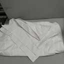 linensland® Pillowcases Set of 4 – White 100% Cotton Percale – Soft & Breathable Pillow Covers – Cotton with Envelope Closure – 20" x 30" Standard/Queen