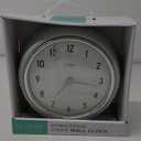 La Crosse Clock 9.5-inch Retro Diner Pistachio Green Quartz Wall Clock - 404-3024PH