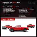 Center Console Lid Replacement Kit Black Compatible with Cadillac Chevy GMC Vehicle 2014-2020 Silverado Suburban Tahoe, Sierra Yukon XL, Escalade, Armrest Lid Cover Assembly Replaces# 22881398