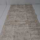 Rug Runners for Hallways Non Slip - 2x8 Runner Rug for Bedroom, Washable Runner with Rubber Backing, Soft Low-Pile Carpet for Kitchen, Laundry, Bathroom (2'x8', Brown/Ivory)