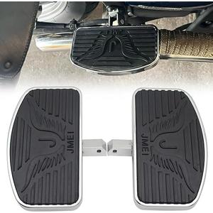 [Ship From USA] Motaux Rear Passenger Floorboards Footboards for Yamaha V Star XVS 650 1100 / Kawasaki Vulcan VN1500 / Honda Magna VF250 VF750 / CTX700 CTX700N / Shadow VT600 Steed VLX 400 2014-2018