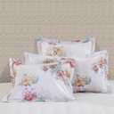 DAUAOTO Standard Size 100% Cotton Shams, Pillowcases 2 Pieces Set 20"x26", Floral Pattern, Hydrangea Blush