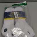POLO RALPH LAUREN Men's Performance Cotton Quarter Socks (12-17, White)