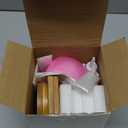 WATHFKCU 4 Sets DIY Glass Mosaic Tiles for Crafts,Mixed Color Mosaic Kits with Wooden Coaster for Adults,Mosaic Crafts Materials Package for Coaster Handmade Home Decor Gifts