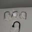 Premium Curtain Holdback, Quality Metal Decorative Curtain Holdbacks with Zinc Alloy Cap Finials,Rust-Proof, Set of 4 Window Curtain Holdbacks,Matte Black (2pcs-matte Black)