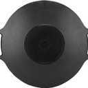 Korean Grill Pan Nonstick Round Griddle Pan Double Handle Korean BBQ Grill Plate for Gas Stove Top Outdoor Barbecue (36cm)