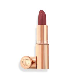 Charlotte Tilbury Matte Revolution Lipstick - Long Lasting, Matte Lipstick with Buildable Color & Lip-Loving Ingredients - Creamy, Easy to Blend Formula (Pillow Talk Medium - warm berry pink)